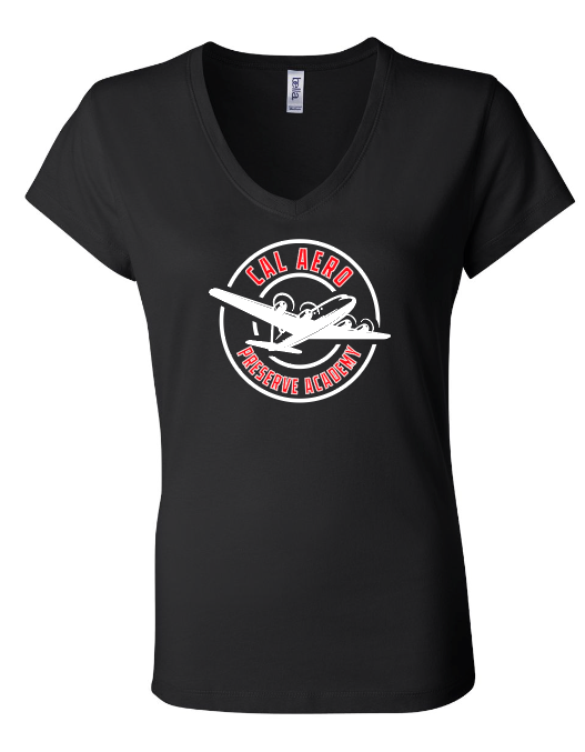 Black v-neck